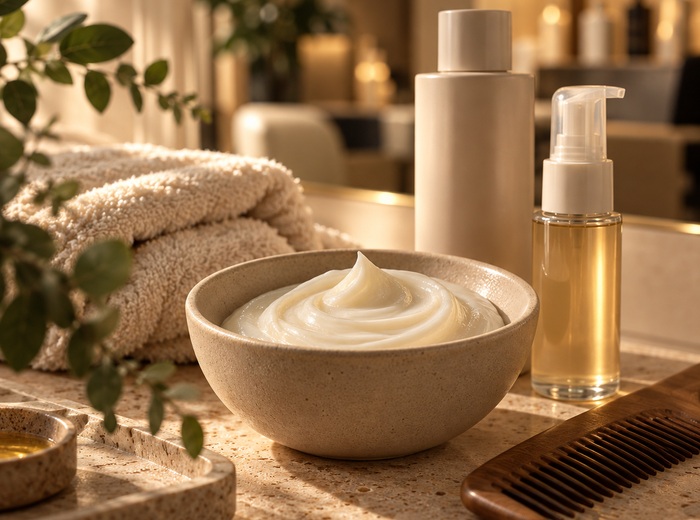 Rituel de soin capillaire